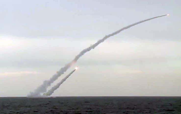 kalibr land attack cruise missiles